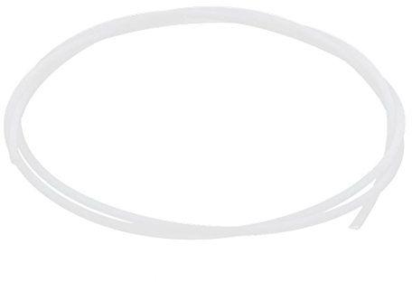 sourcing map 1Meter 1mm ID 2mm OD PTFE Rohr Schlauch Leitung für 3D Druck RepRap beige weiß DE de