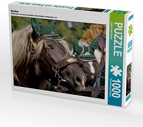 CALVENDO Puzzle Noriker | 1000 Teile Lege-Größe 64 x 48 cm Foto-Puzzle für glückliche Stunden