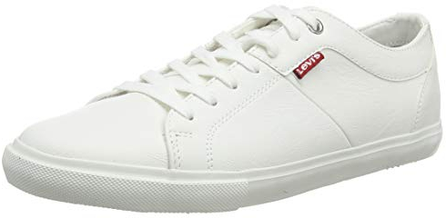 Levi's Woods, Zapatillas Hombre, Blanco (Brilliant White), 40 EU