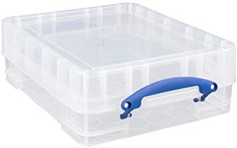 Really Useful Box 3 x 11 Liter XL - 456 x 356 x 148 mm - transparent