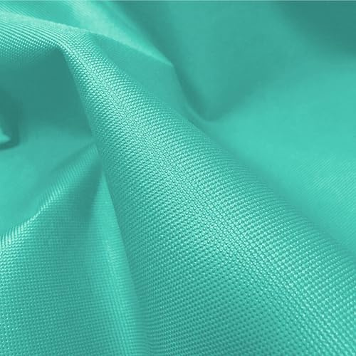 A-Express Turquoise 20oz Heavy Duty Thick Waterproof Canvas Fabric 600D Outdoor Cover 5X Meters