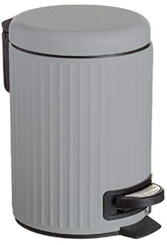Home Gadgets Papelera Pequeña 3 litros Manhattan Gris 25 cm