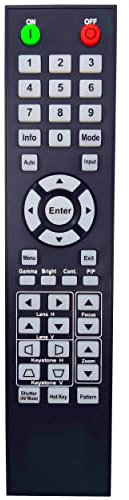 Leankle Remote Controller BR-3074W for Optoma Projectors WU1500, ZK1050, ZK750, ZU1050, ZU650+, ZU660, ZU660, ZU750, ZU850, ZU860