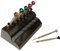 Jewellers Tools 7 Screwdriver Storage Stand (Sharpening Stone) : Wooden Base Watchmaker Tool (220)