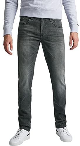 PME Legend Herren Jeans NIGHTFLIGHT - Regular Fit - Grau - Stone Mid Grey W28-W40 98% Baumwolle Stretch, Größe:35W / 34L, Farbvariante:Stone Mid Grey PTR120-SMG