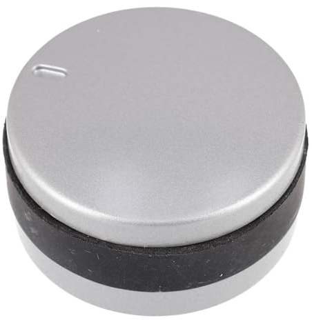 sparefixd Gas Hob Knob Switch Black Silver for Lamona LAM1160 LAM1180