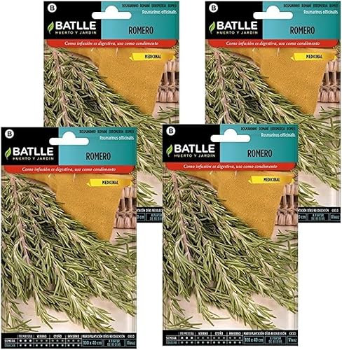 Semillas de romero Semillas Batlle PACK (4)