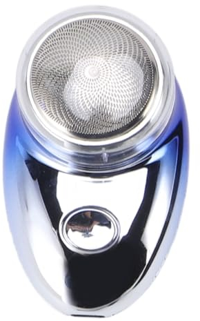 Bartschneider Elektrorasierer, USB Wiederaufladbar, Leichter, Tragbarer Friseurschneider Zum Trimmen (Farbverlauf Blau)