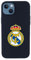 LA CASA DE LAS CARCASAS Schutzhülle für iPhone 15 von Real Madrid, Wappen aus Flüssigem Silikon zum Schutz Ihres Handys - Flexible Schicht, Mit Offizieller Lizenz