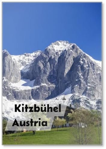 Bergbauernhof vor dem Wilden Kaiser, Kitzbühel, Tirol, Österreich, Kühlschrankmagnet
