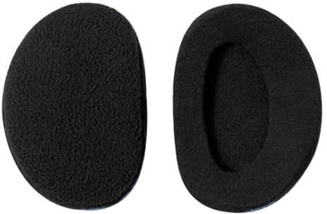 Tuxxjzm Cache-oreilles sans bandes, cache-oreilles d'hiver sans bandes, cache-oreilles pour femme, cache-oreilles en peluche, cache-oreilles séparés, pour homme et femme, Noir , Refer to description