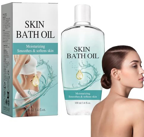 Pemarlis 100ml Huile de bain, Huile de bain originale Skin So Soft,Huile de bain originale Skin So Soft,Soins nourrissants, hydratants et lubrifiants, Corps Nettoyage doux Peau réparatrice