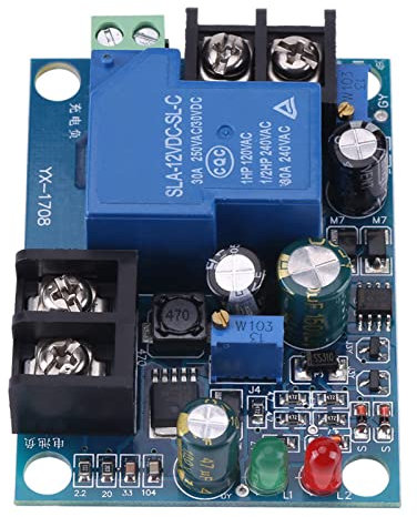 Respicefinem 30A Automatic Battery Charger Protection Module for 12V 24V 36V 48V Batteries Protection Against Over Under Voltage Robust Energy Efficient (48V dedicated)