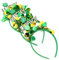 Didiseaon 3 Pièces Bandeau Trèfle Bandeaux Irlandais Patrick Bandeaux Poignée De Marmite St. Le Bandeau De Patty Bandeaux De Chapeau Accessoires Photo Du Festival Bandeau En Satin Green