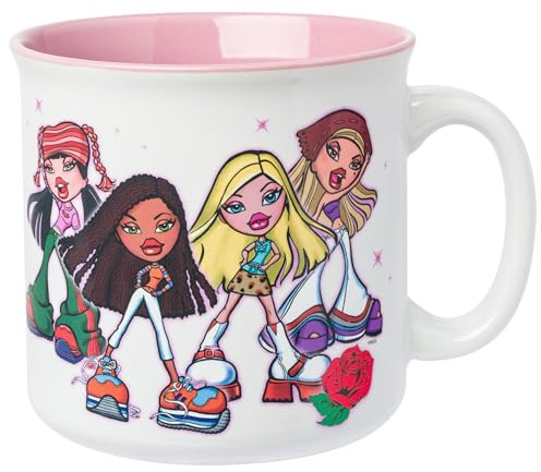 Silver Buffalo Bratz Drama Mama Roses Tasse en céramique à paillettes 590 ml