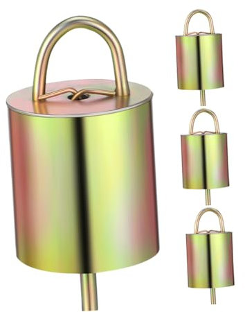 UKCOCO 4stücke Vieh-hängeglocken Metallglocken Kuhglocken Schafglocken Pferdeglocken Bauernhof Zubehör Kleine Glocken Zum Tragen Als Dekoration Für Tiere