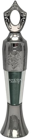 SHEIDA Kohl Kajal Powder Eyeliner – Faires Grün, Hochpigmentierter Puder-Eyeliner für Smokey Eyes, Natürlich, Wasserfest & Wischfest, Sanft zu den Augen & Hypoallergen