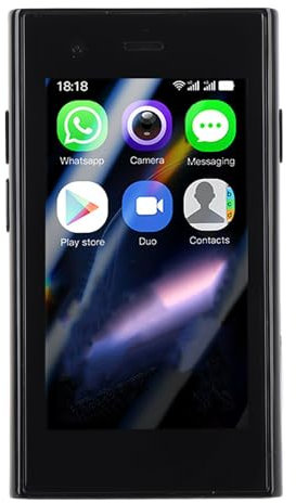 Oreilet Mini 4G Smartphone Desbloqueado, Pantalla Táctil HD de 3.0 Mini Smartphone Dual Sim, 2 GB RAM 16GB ROM Quad Core WiFi GPS para Niños y Estudiantes Celular Teléfono Celular (Black)