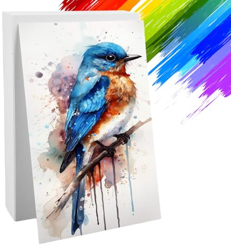 60 Feuilles Papier Aquarelle Carte Voeux, 15.2×10 cm Papier Aquarelle Format Carte Postale, Feuilles Bloc de Papier Aquarelle 300g en Coton, pour Cartes De Vœux DIY, Lettres, Invitations, Peintures