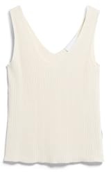 ARMEDANGELS Damen Stricktop aus Leinen-Mix Linen Blend Slim Fit Undyed M