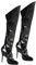 Widmann- Stivali Alti in Vinile Donna, Multicolore, 3481L