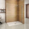 Paroi de douche 80x200cm douche à l'italienne avec barre de fixation 90 cm
