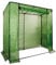 NOOR Tomatenhaus-Gewächshaus Premium I 200 x 75 x175 cm I UV-Gitterfolie optimal für Ihre Tomaten-Pflanzen I Ideal geeignet für Aussaat und Anzucht von Gemüsesamen I Schützen Sie Ihre Tomaten