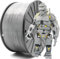 Reprapper PLA Filament 1,75 mm für 3D Drucker Filament 1,75 PLA 3kg Spule (2.2lbs), Maßgenauigkeit +/- 0.03mm 3D Druck Filament, PLA Grau