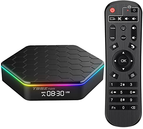 Android 12.0 TV Box,TV Box Android 2025 4GB RAM 32GB ROM, Allwinner H618 Quad-Core Prozessor, Mali-G31 MP2 GPU, Support 100M Etherne,6K Auflösung, 2.4G/5G WLAN, BT 5.0 Smart Android Box