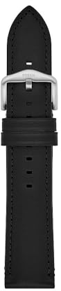 FOSSIL Bracelet pour Montre pour Homme, Bracelet en Cuir Litehide™ de 22 mm