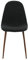 Venture Home Polar Dining Chair - Silla de Comedor con Patas de Nogal