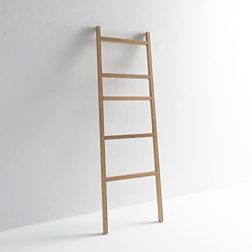 ARHome Escalera Decorativa Urban, 160 x 50 cm, Aztec Oak, Escalera para Ropa, Toallero, Made in Italy