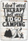 Geroclonup Divertente cartello in latta con citazione da campeggio, decorazione da parete, rustica, per casa, garage, uomini, grotta, cortile, decorazione, regali per camper, 30 x 40 cm
