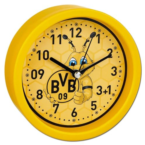 Borussia Dortmund Wecker - Emma - gelb Uhr BVB 09
