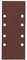 HIKOKI 753032 - Papel de lija para lijadoras orbitales 93x230 mm grano 60 Clip-on (Envase 10 ud.)
