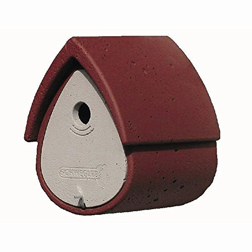 Meisenresidenz 25x18x23 rot/grau