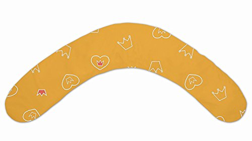 DoDo Pillow Stillkissen inkl. Bezug 76 Krönchen orange