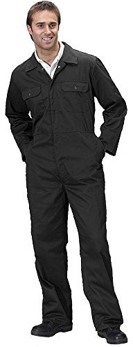 Army And Workwear Black L Adult Men's Workwear Coverall