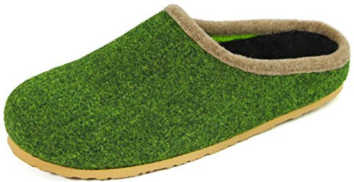 Pantoffelmann Filzclogs olive 39