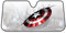 Plasticolor 003756R01 Capitán América Marvel Escudo Roto acordeón Burbuja Parasol
