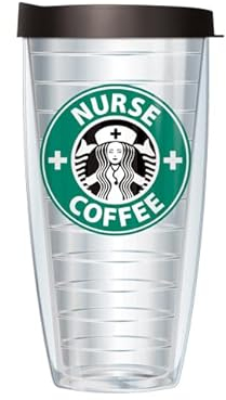 Krankenschwester Kaffee PARADY Klauenhammer, Becher Tumbler Tasse mit Deckel violett 22oz