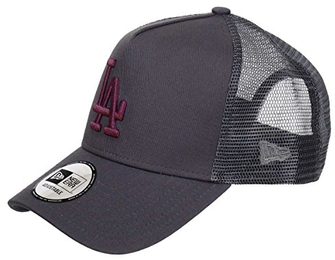 New Era Los Angeles Dodgers Gray Edition A-Frame Adjustable Trucker Cap - One-Size
