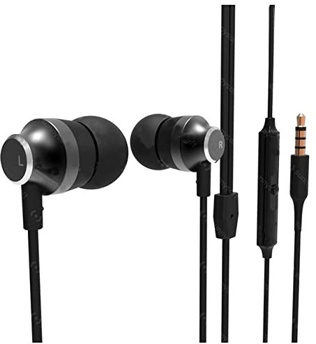 Nokia Auricolari in-Ear Originali Presa Jack 3.5mm Telecomando di Controllo Microfono Integrato Smartphone/Tablet/MP3/Computer