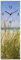 ARTLAND Wanddeko Wanduhr ohne Tickgeräusche Glas Funkuhr 20x60 cm Rechteckig Lautlos Strand Ostsee Meer Landschaft Düne Natur Maritim S9OJ
