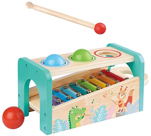 Lelin Toys - Banc de Frappe et métallophone.