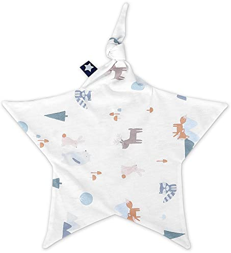 Julius Zöllner Schnuffeltuch Jersey ca. 35x35 cm, schadstoffgeprüft, made in Germany, Little Fox