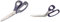 Prym 9 PROFESSIONAL Zackenschere 9'' 23 cm, Edelstahl, Lila & 611517 PROFESSIONAL Schneiderschere 8 3/4'' 23 cm