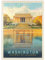 MyPuzzle Washington, DC: Lincoln Memorial, Vintage Poster - Premium 500 Teile Puzzle - MyPuzzle Sonderkollektion von Anderson Design Group