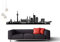 Wandtattoo Aufkleber Skyline Essen, Schwarz, 9 Größen zur Wahl, WST25, Autoaufkleber Stadt, City (Größe 2: ca. 30 x 9 cm)