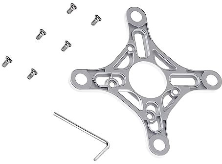 Silver Gimbal Camera Shock-Absorbing Mounting Plate Standard Damping Board Drone Stabilizer Holder Bracket For DJI Phantom 3 Standard Spare Part Accessories